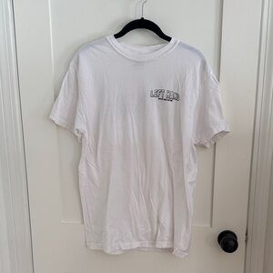 Montauk Left Hand White Short Sleeve Tee
